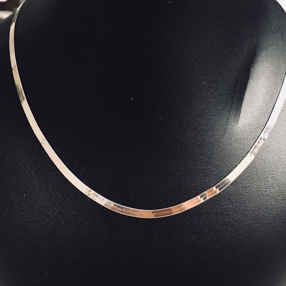 Italian Silver serpentine chain